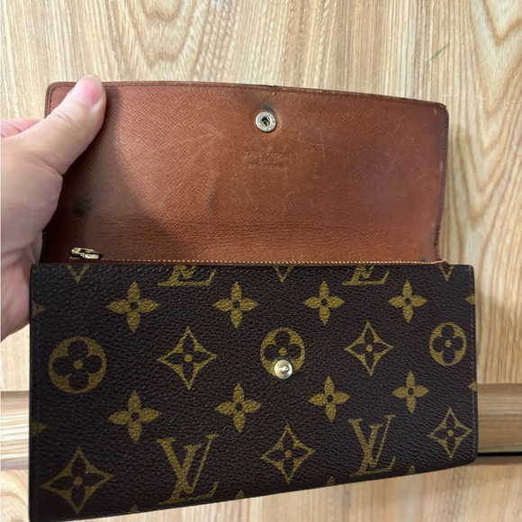 Auth Louis Vuitton monogram Sarah wallet Firm price - Picture 3 of 15